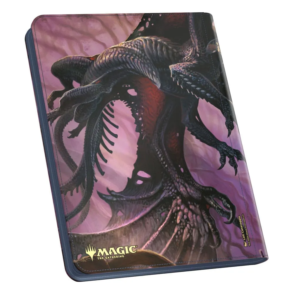 Ultimate Guard Zipfolio 18-Pocket Xenoskin (360 double-sleeved cards) Magic: The Gathering "Tarkir: Dragonstorm" - Feral Deathgorger